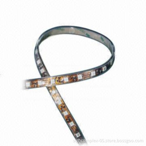 High-brightness Flexible LED Strip with Long Lifespan, 3-year Standard Warranty